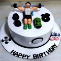 Gym Theme Cakes